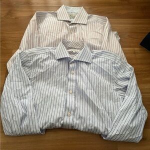 Ted Baker Men's Striped Dress Shirts bundle